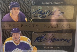 Marcel Dionne and Bob Bourne Signature